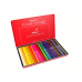 Set of 36 Art Crayons Metal Container