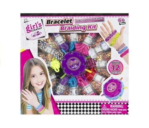 Set of Colourful Strings for Making Jewellery Bracelet DIY