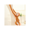 Plush Monkey Mascot with Sound, Light Brown 60 cm