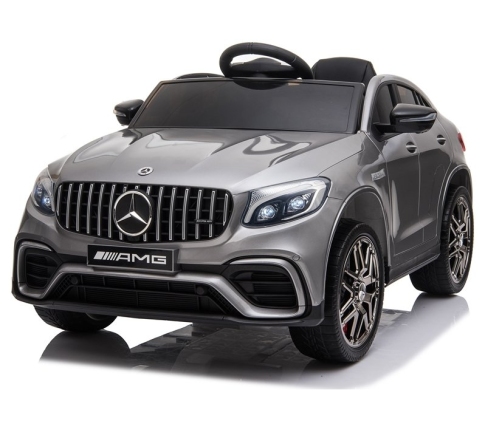 Mercedes QLS-5688 Electric Ride-On Car 4x4 Silver Painted