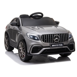 Mercedes QLS-5688 Electric Ride-On Car 4x4 Silver Painted