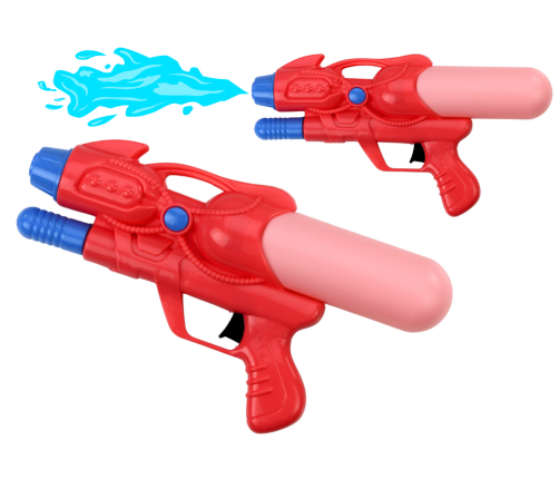 Small Water Gun With Pump 180ml Pink