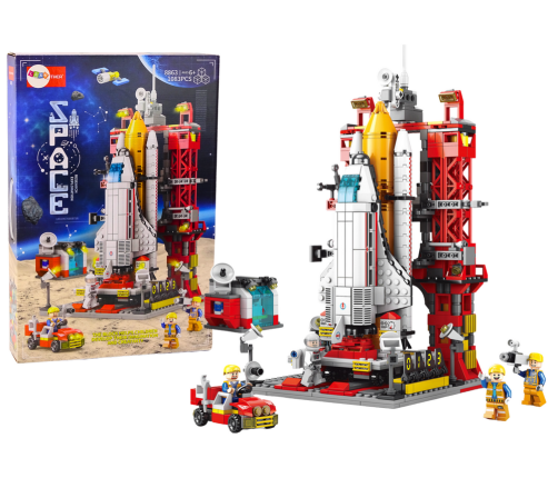 Spaceship Construction Blocks Space Launch Platform 1083 pcs.