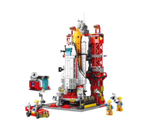 Spaceship Construction Blocks Space Launch Platform 1083 pcs.