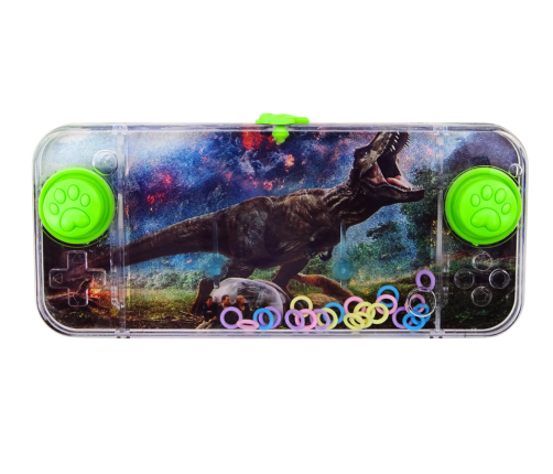 Water Arcade Game Dinosaur Tyrannosaurus Console Pad Green