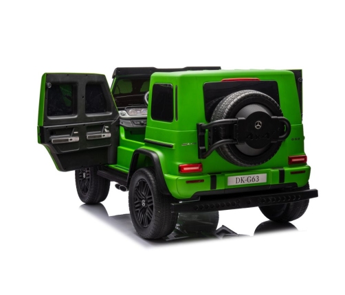 Двухместный детский электромобиль Mercedes G63 XXL Green 24V