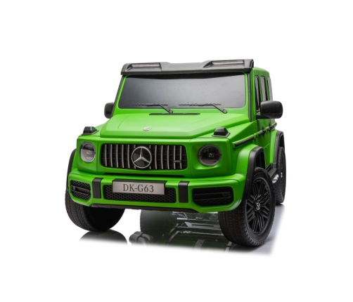 Двухместный детский электромобиль Mercedes G63 XXL Green 24V