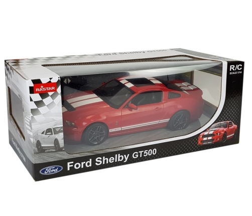 Car R/C Ford Shelby Rastar 1:14 Red