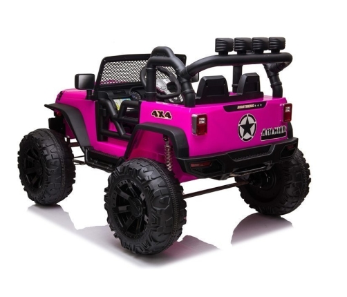 Двухместный детский электромобиль Jeep JC666 Rose