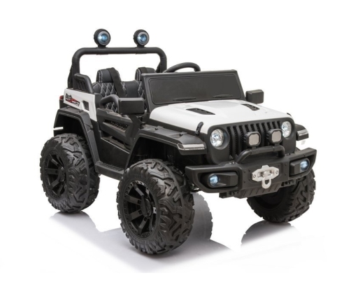 Двухместный детский электромобиль Jeep HC8988 White