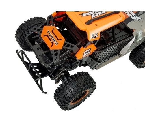 Off-road Remote Controlled 1:14 Orange & Grey 2.4 GHz