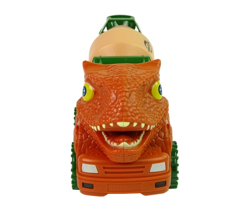 Concrete Truck Dinosaur Unwrecker Orange Accessories