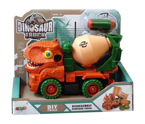 Concrete Truck Dinosaur Unwrecker Orange Accessories