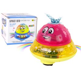 Water Ball UFO Diodes Happy Music Pink