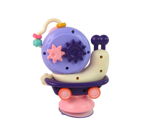 Educational Multifunctional Wind Snail for toddlers With suction cup and friction drive