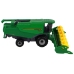 Agricultural Vehicle Combine Harvester Aluminum Green