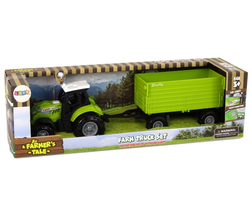 Tractor with Trailer Green Farm