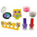 Owl nail art makeup set