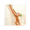 Plush Monkey Mascot with Sound, Light Brown 80 cm