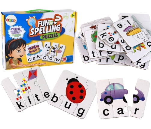 Educational Puzzle Word Game for Learning English