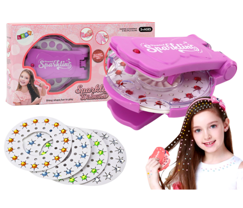 Sparkling Diamond Hair Decoration and Accessories Set