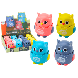 Little Cheerful Owl Friction Drive 4 Colors