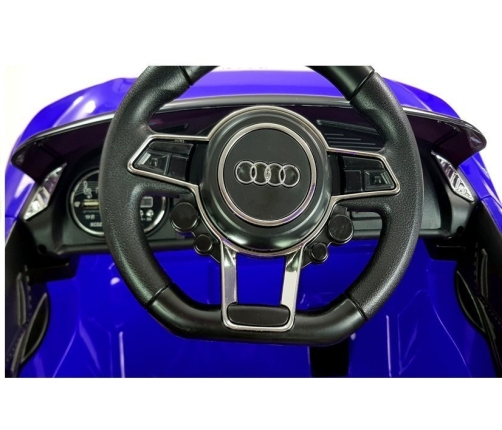 Elektriskā sporta automašīna bērniem Audi R8 Spyder Blue Painted