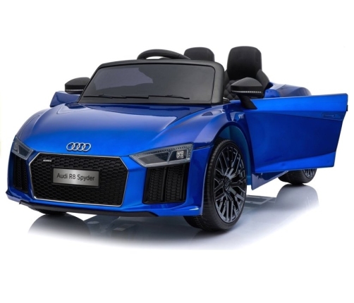 Электрический спортивный автомобиль для детей Audi R8 Spyder Blue Painted