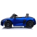 Электрический спортивный автомобиль для детей Audi R8 Spyder Blue Painted