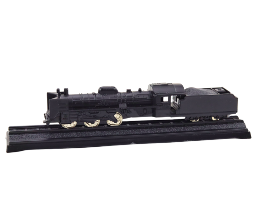 Collectible Model Train Wagon Locomotive 1:48 Metal Black