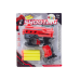 Mini Foam Dart Gun With Suction Cups, Red