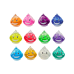 Slime Emoji in a Box 150 g 12 Colors