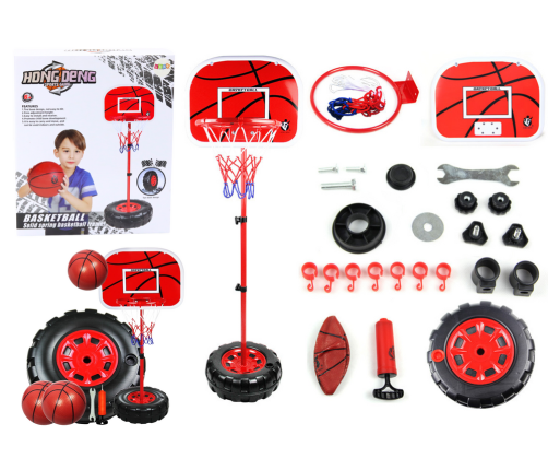 Basketball Basket Adjustable Ball Pump 1.7M