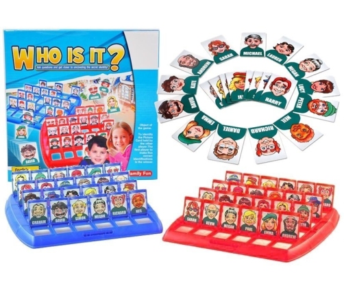 Who is it? Funny Family Game Who Is It?