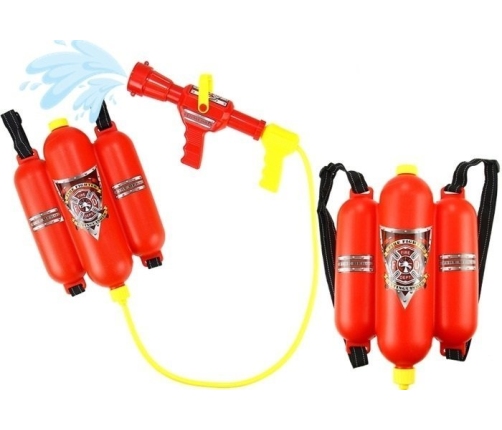 Kids Childrens Fire Fighter Set Kit Working Fire Extinguisher