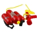 Kids Childrens Fire Fighter Set Kit Working Fire Extinguisher