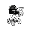 Retro Dolls Buggy Alice - XL Black with White