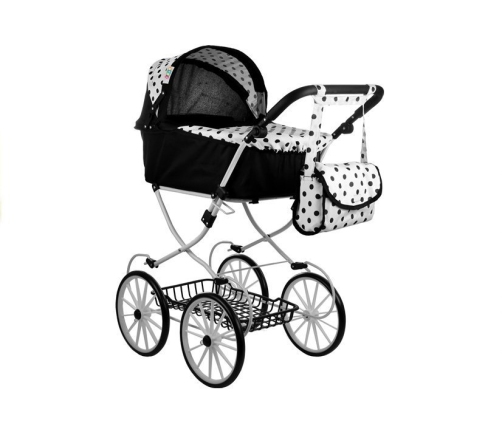 Retro Dolls Buggy Alice - XL Black with White