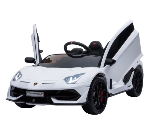 Электрический спортивный автомобиль для детей Lamborghini Aventador White