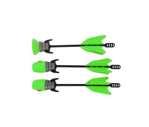 Set Bow 3 Arrows Sports Green 58 cm