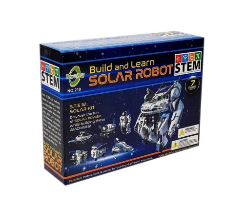 Set of Educational Solar Robot 7in1