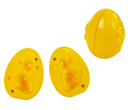 Play Daugh Dinosaurs Eggs Mould 12 Pieces 4 Colours