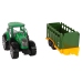 Green Farm Tractor Trailer Friction Drive