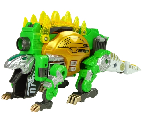 Dinobots 2 in 1 Dinosaur Shotgun Green Stegosaurus Shield