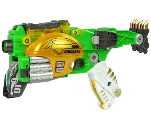 Dinobots 2 in 1 Dinosaur Shotgun Green Stegosaurus Shield