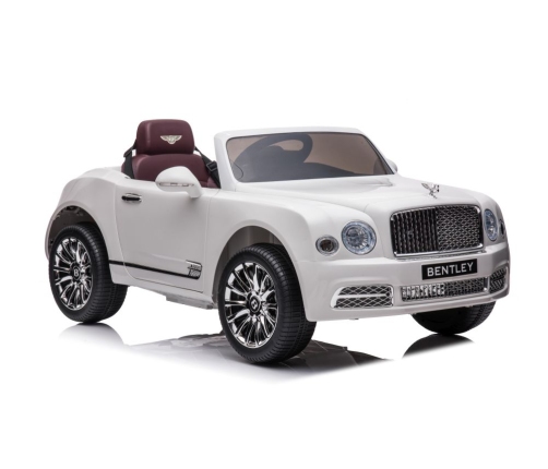 Одноместный электромобиль Bentley Mulsanne White