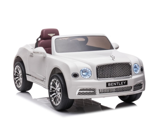 Одноместный электромобиль Bentley Mulsanne White