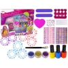 Large Nail Painting Set Nail Lacquers Stickers Separators