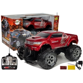 Huge Jeep Rampage R / C Red MONSTER LKW