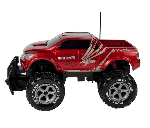 Huge Jeep Rampage R / C Red MONSTER LKW